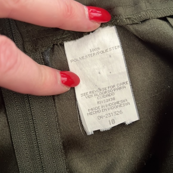 MHM Melissa Harper Women’s Vintage Green Pantsuit - Picture 10 of 12